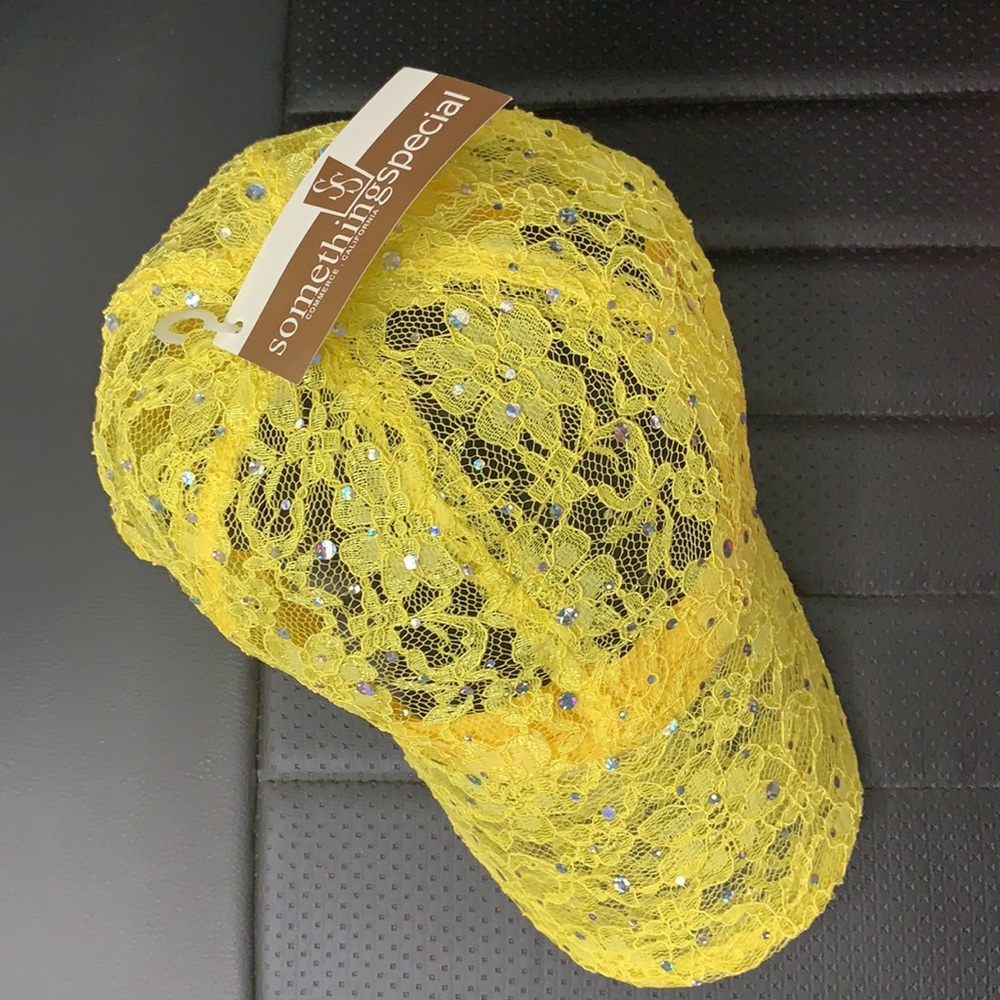 Lace baseball hat